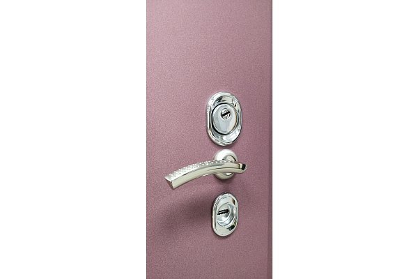 Стальная квартирная дверь ZAIGER SED-М, бордо, 880х2050 мм 